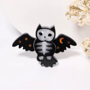 Dark Skeleton Owl Brooch for Gothic Style 9 S167f9838fabb49ca9cd5dace3f9309fcM