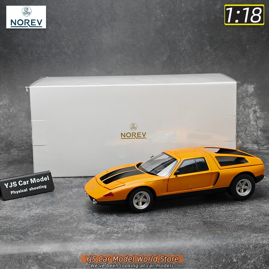 Mercedes-Benz C111/II 1/18 Diecast Model Yellow 5 Mercedes-Benz C111/II 1/18 Diecast Model Yellow - Image 5