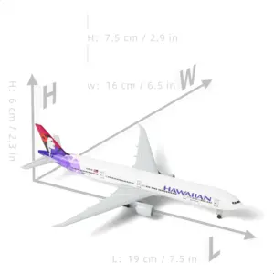 Hawaiian Airlines Boeing 777 Scale Model 12 S1697610bb85946608e90ef9021ff644bA