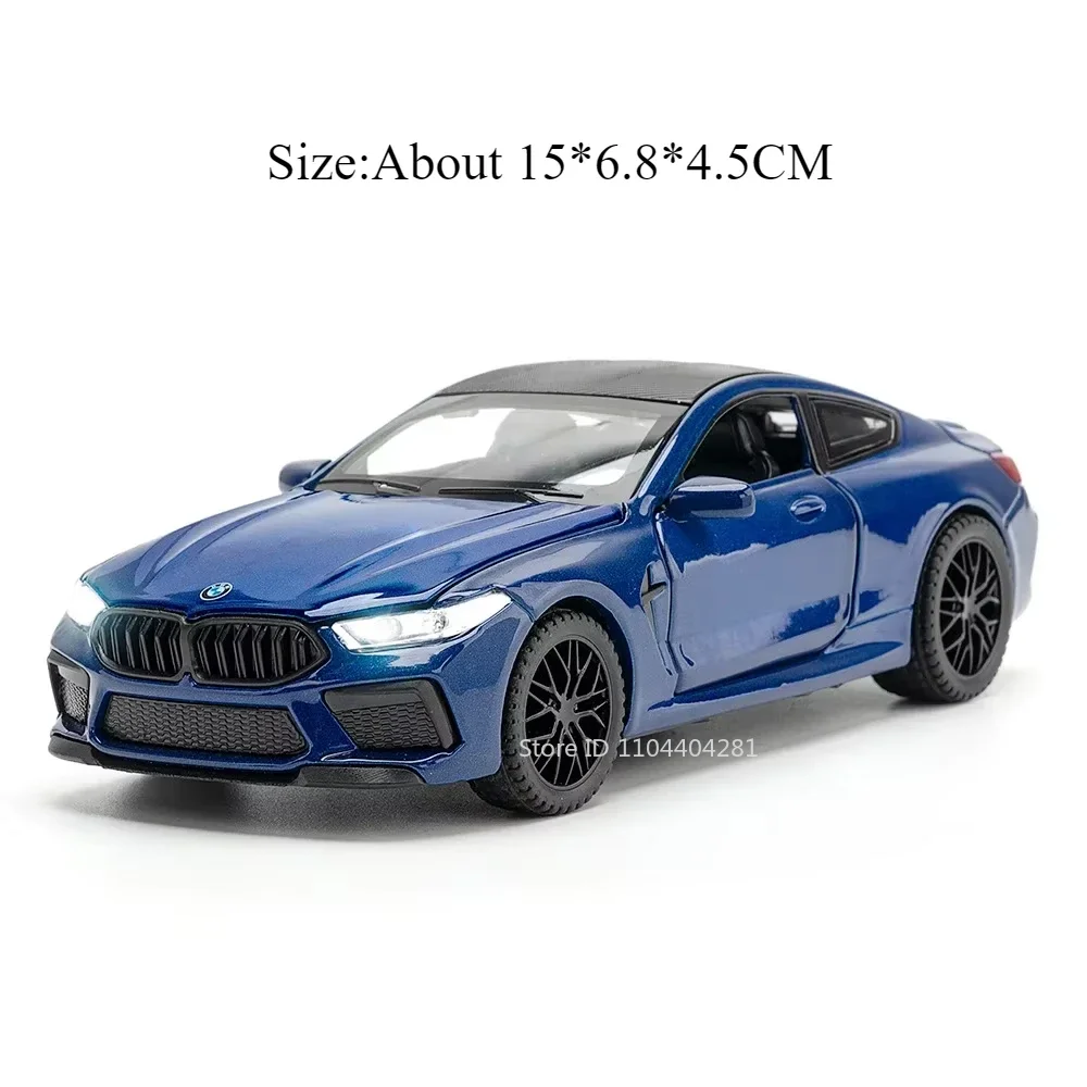 Blue BMW X5 M Diecast Model for Collectors 8 Blue BMW X5 M Diecast Model for Collectors - Image 8