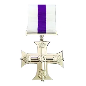 Military Cross Medal Replica with Ribbon
