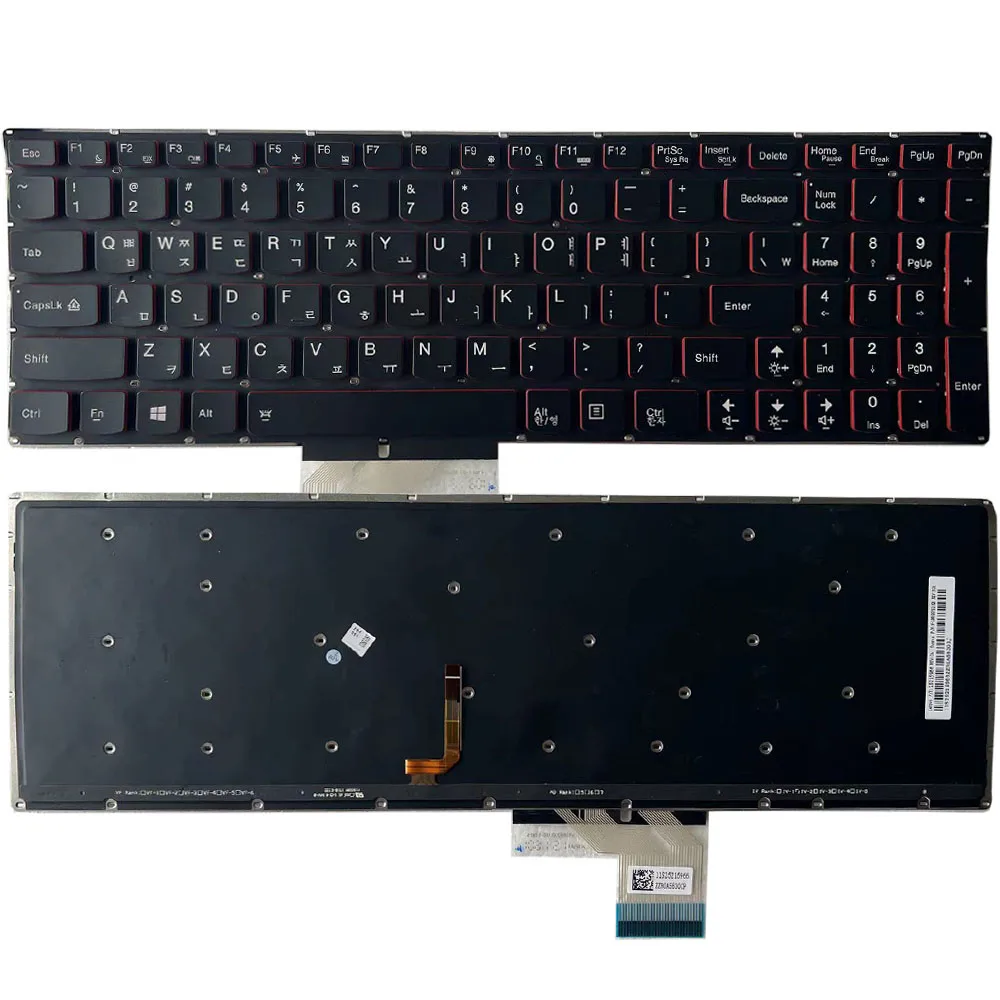 Lenovo Y50-70 Backlit Keyboard with Red Illumination 8 Lenovo Y50-70 Backlit Keyboard with Red Illumination - Image 8
