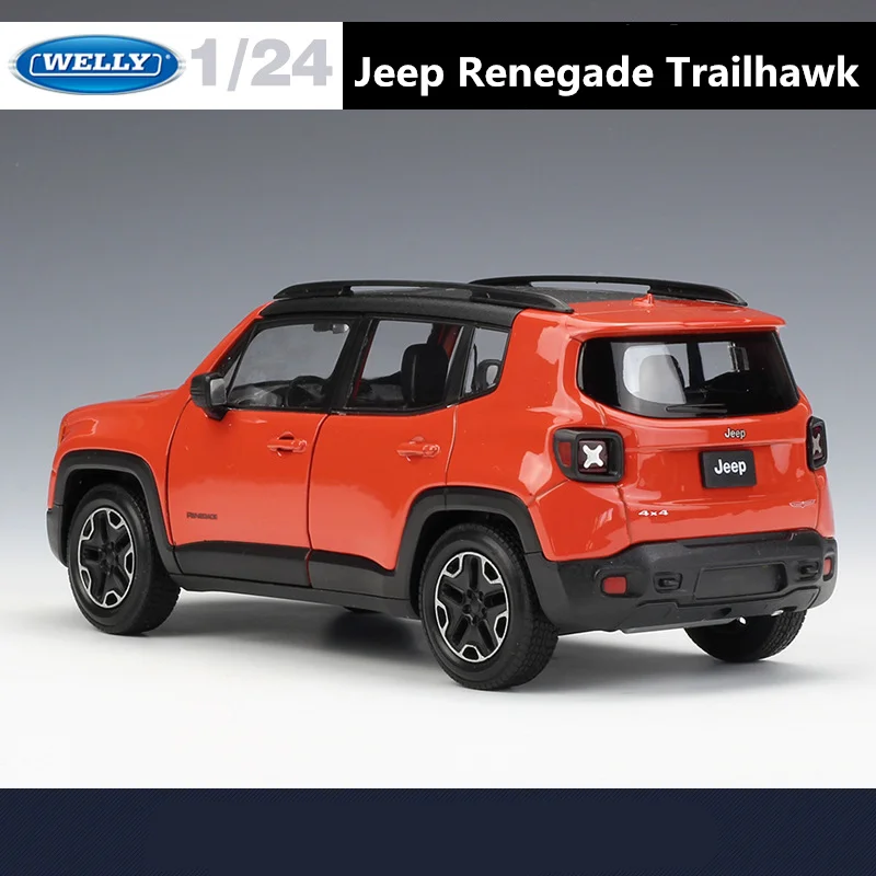 1:24 Jeep Renegade Trailhawk Diecast Model 6 1:24 Jeep Renegade Trailhawk Diecast Model - Image 6