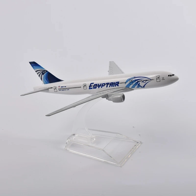 EgyptAir Boeing B777 16cm Diecast Model 5 EgyptAir Boeing B777 16cm Diecast Model - Image 5