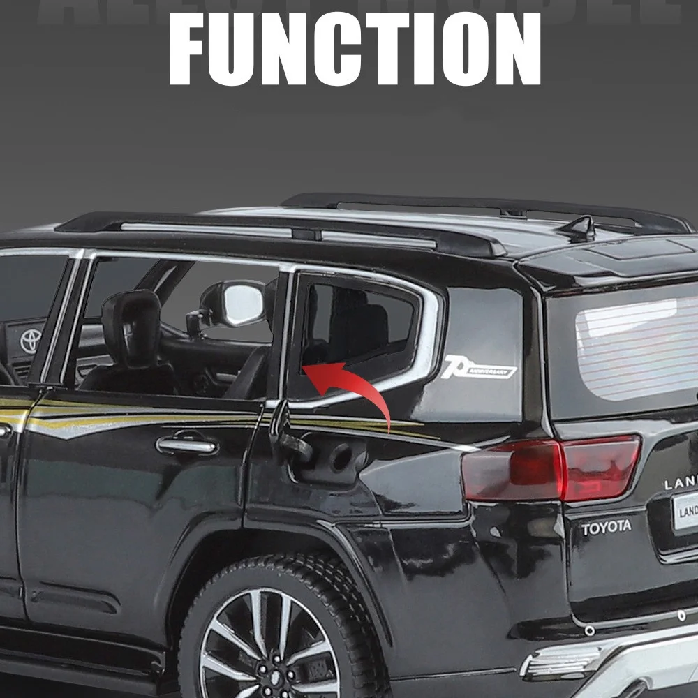 1/24 Scale Diecast Toyota Land Cruiser LC300 Model 5 1/24 Scale Diecast Toyota Land Cruiser LC300 Model - Image 5