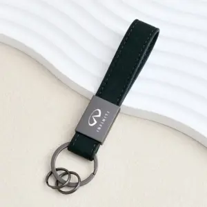 Infiniti Leather Car Keychain in Multiple Colors 9 S176f97cb996646a0b2ae39537db34742J
