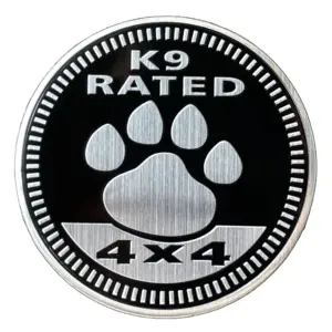 Dogs Badge Rated 3D Metal Car Emblem 14 S177048c2ba7d4ae7917d2c633395e7deK