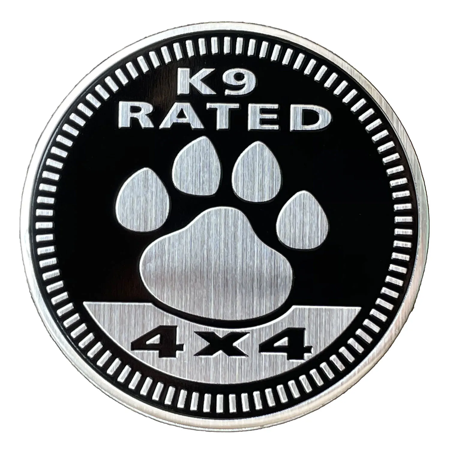 Dogs Badge Rated 3D Metal Car Emblem 7 Dogs Badge Rated 3D Metal Car Emblem - Image 7