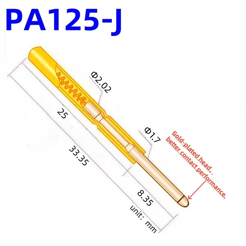 P125-J Series PCB Test Probes (20/100 pcs) 7 P125-J Series PCB Test Probes (20/100 pcs) - Image 7