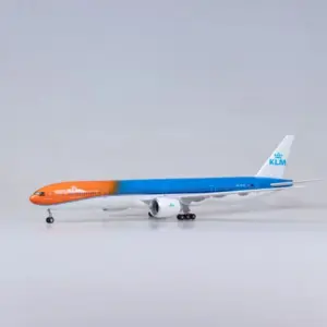 KLM Boeing 777 Scale Model 47cm with LED Lights 8 S17a5779fbfe54555b02a09dbba928398N