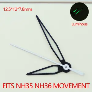 Green Luminous Watch Hands Set for NH35, NH36, 4R35, 4R36 8 S17b516ea6fd841f4b027375919c30e72D