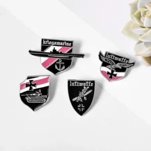 Military Reproduction Pin Set with Enamel Emblems 11 S17b8f29ff9f645249da497ef79b9c8578