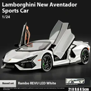 Red 1:24 Diecast Sports Car Model 16 S17c2dc8cda644988bc8b484fc46afdc31