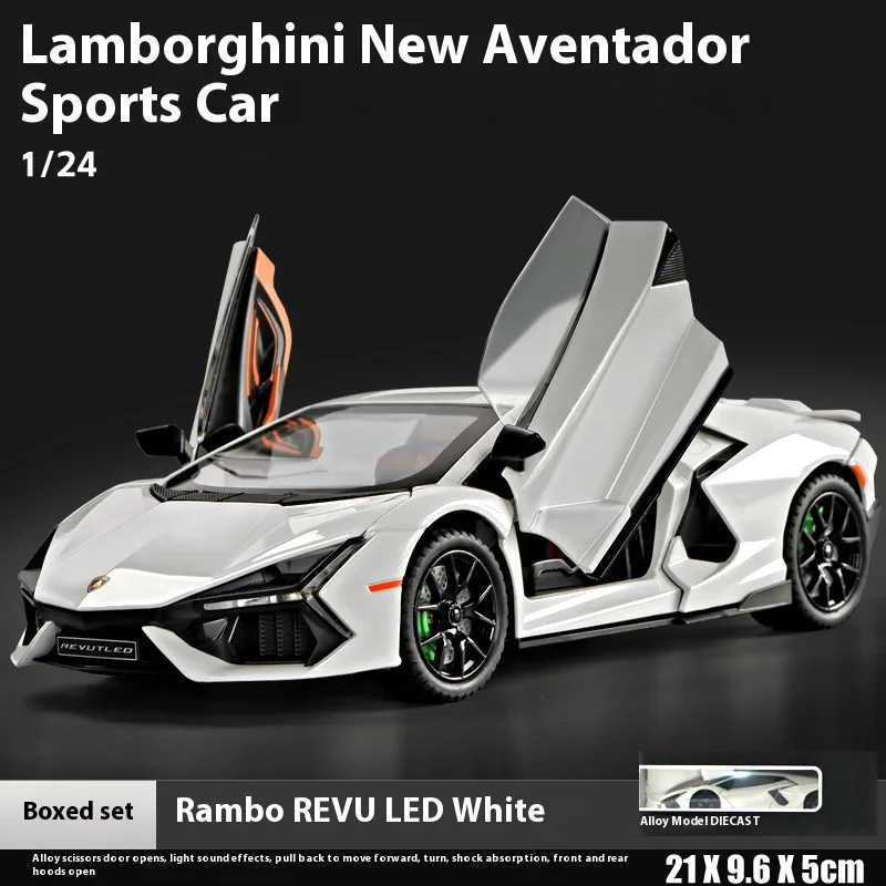 Red 1:24 Diecast Sports Car Model 8 Red 1:24 Diecast Sports Car Model - Image 8