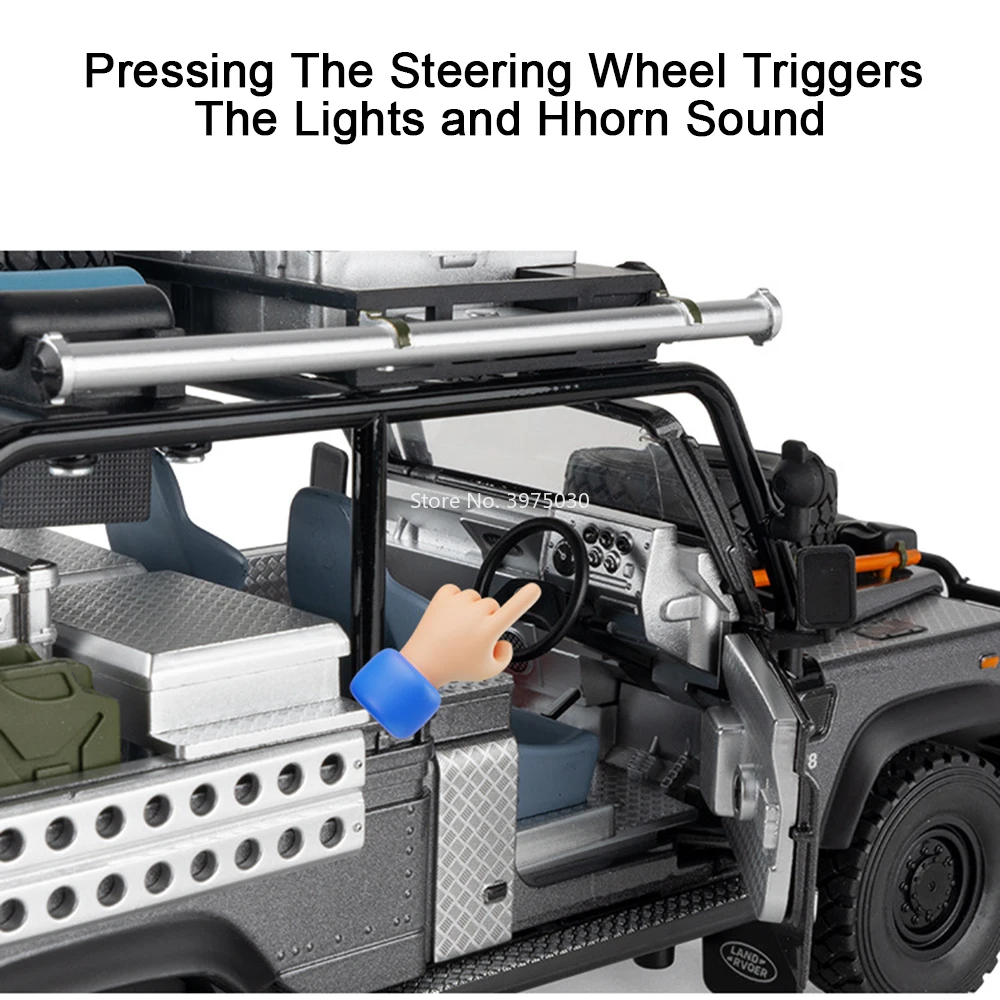 Land Rover Defender 110 Miniature Model 3 Land Rover Defender 110 Miniature Model - Image 3