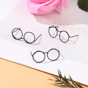 Retro Doll Glasses Set of 5 in Alloy Black 11 S17edf3bee826406282a4125283938a5a3