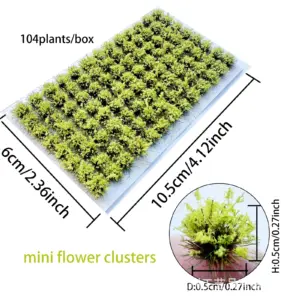 Static Grass Tufts for 1:160 Scale Dioramas 18 S1809c2107b4645749d57c582bb883ceag