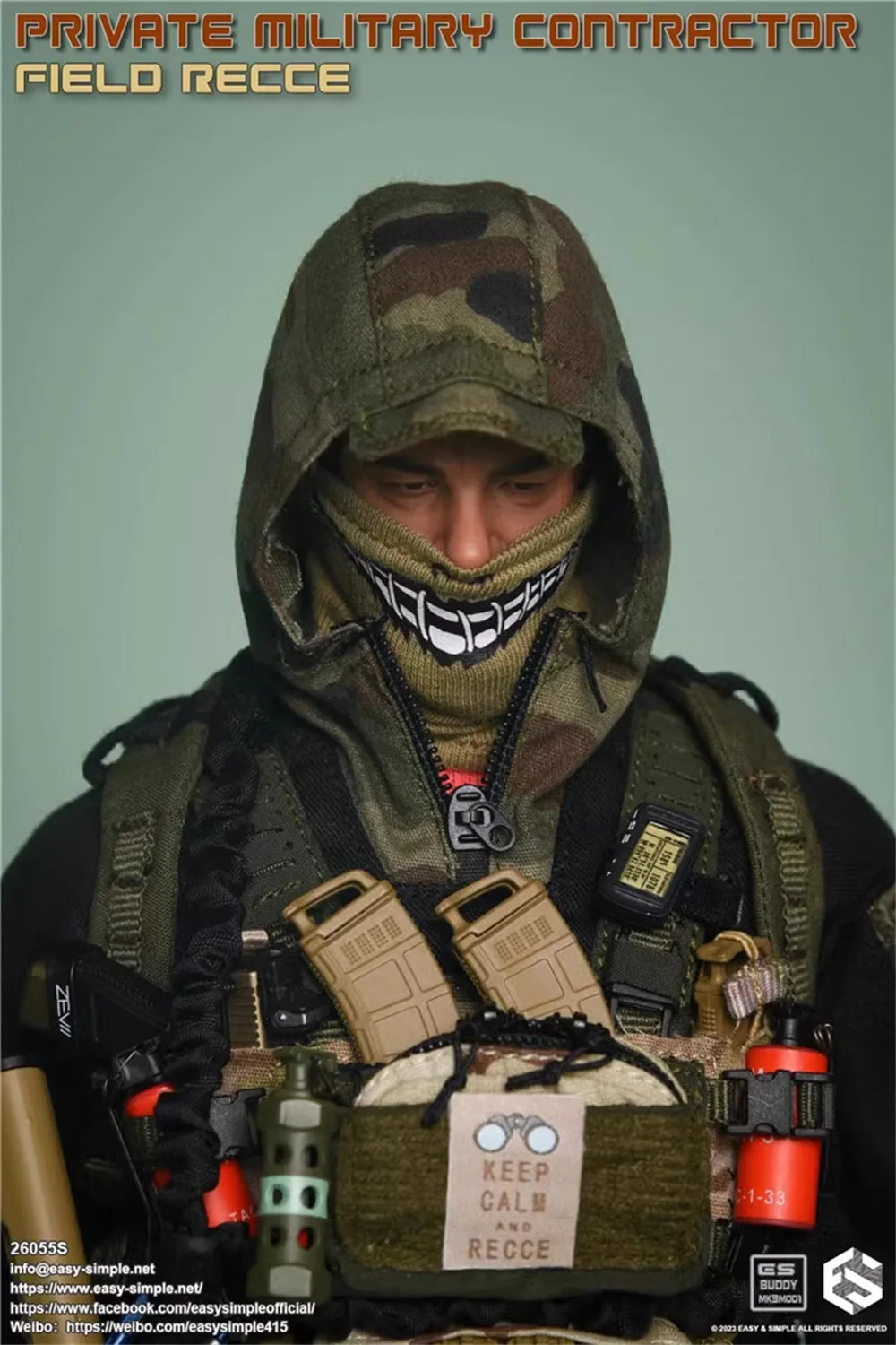 Miniature Military Jacket Model with Accessories 3 Miniature Military Jacket Model with Accessories - Image 3