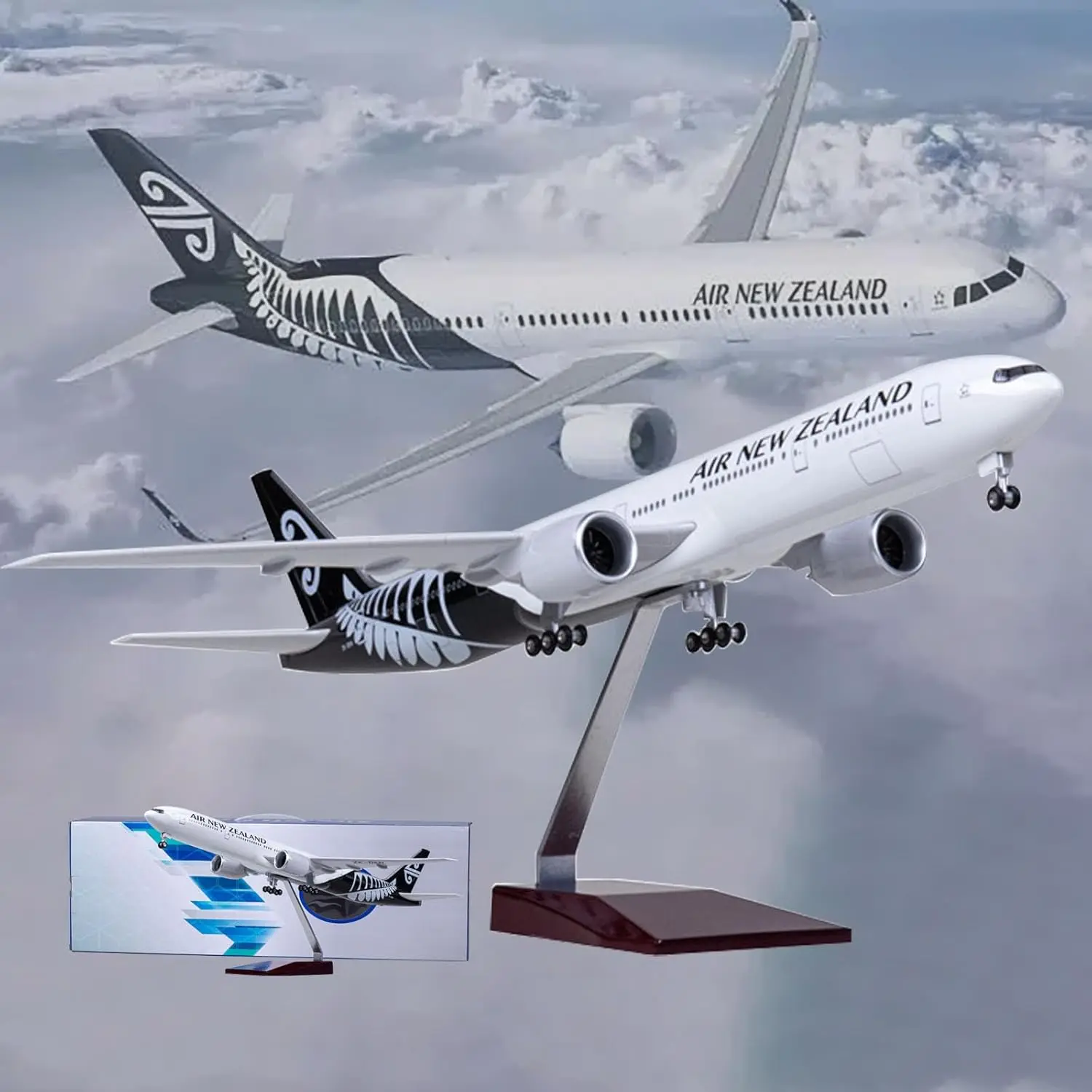 Boeing 777 Diecast Model with LED Lighting 3 Boeing 777 Diecast Model with LED Lighting - Image 3