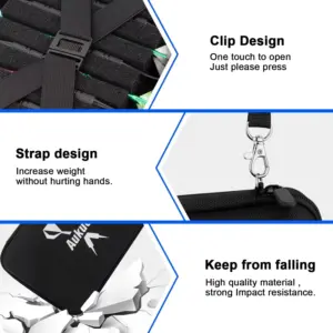 Darts Organizer Case for Up to 12 Darts 9 S185d0af345064a75ab873a6a4f1161dac