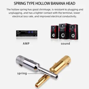 Premium ZHUJI Banana Plugs Set, 50 Pieces 11 S1865736c9be640e085ef1539d5ff40b7D