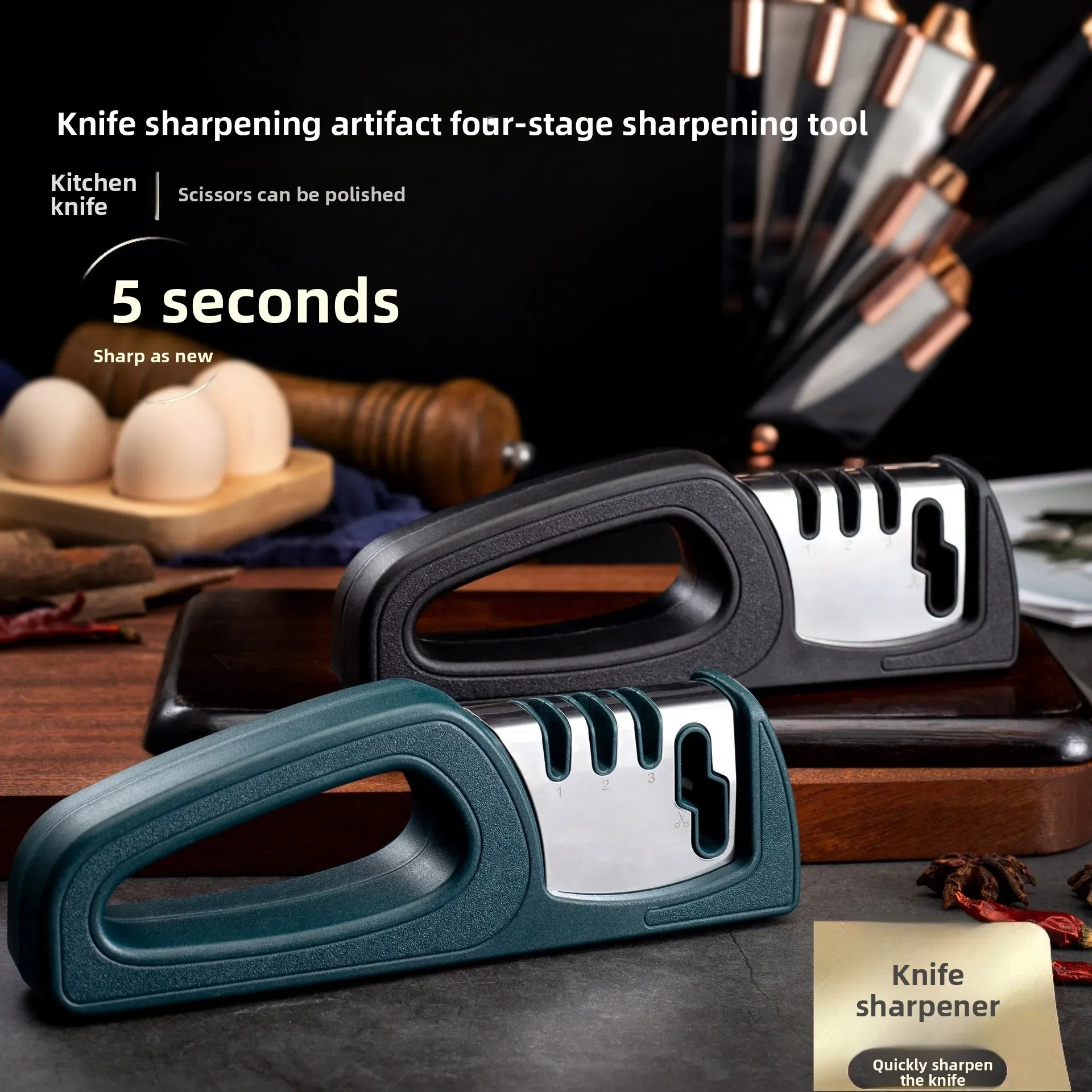 Four-Stage Diamond Sharpener for Tools 3 Four-Stage Diamond Sharpener for Tools - Image 3