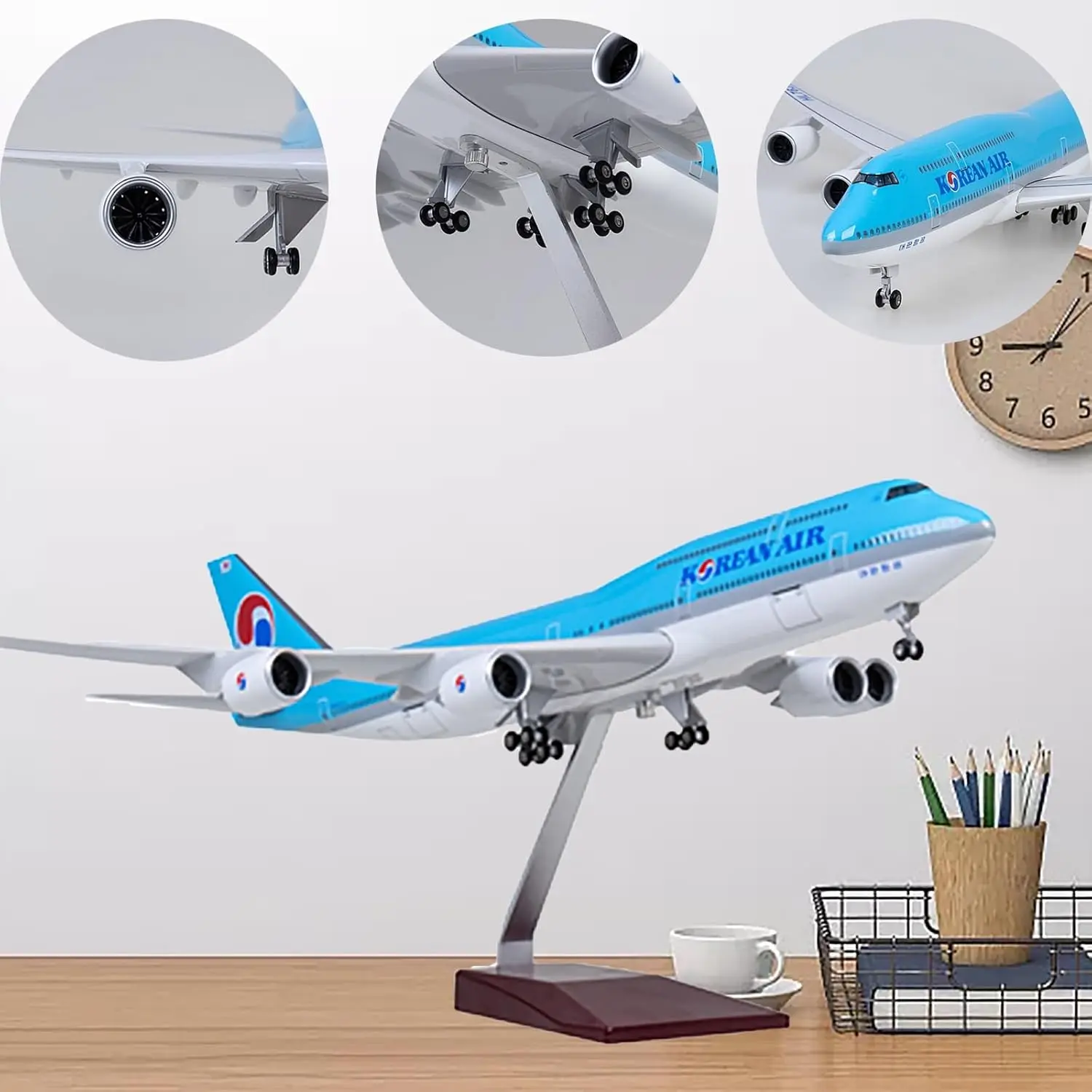 Korean Air B747-8 1:160 Scale Model Aircraft 2 Korean Air B747-8 1:160 Scale Model Aircraft - Image 2