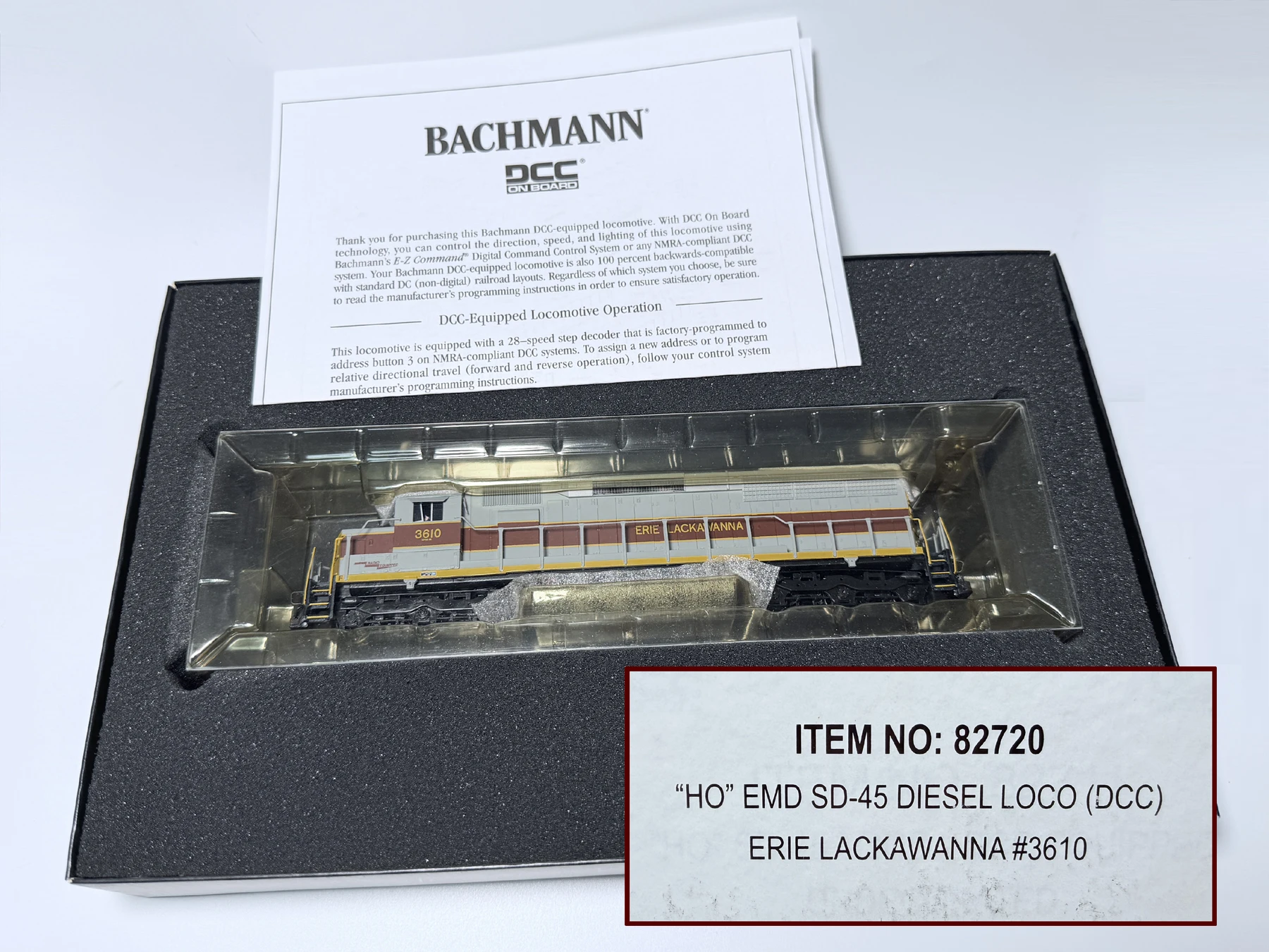 HO Scale SD-45 Diesel Locomotive with Sound 7 HO Scale SD-45 Diesel Locomotive with Sound - Image 7