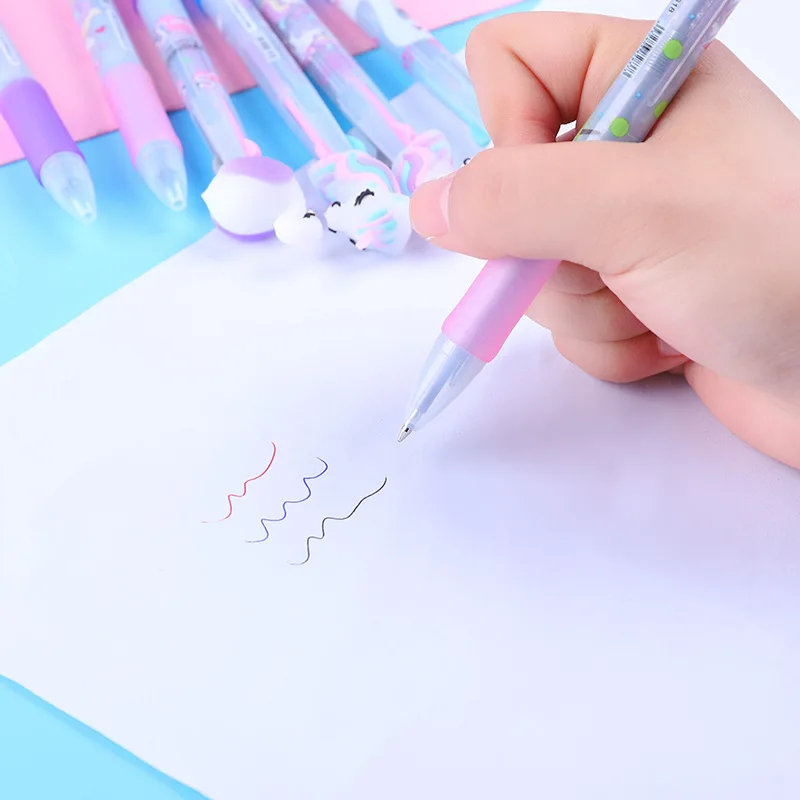 Colorful Unicorn and Swan Pen Set (10 Pieces) 4 Colorful Unicorn and Swan Pen Set (10 Pieces) - Image 4