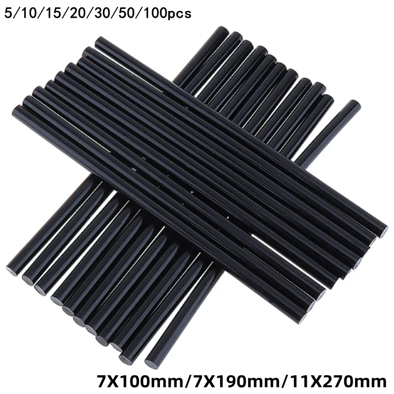 Black Hot-Melt Glue Sticks for Precise Bonding 2 Black Hot-Melt Glue Sticks for Precise Bonding - Image 2