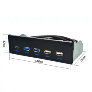 USB 3.1 Gen2 Front Panel Hub for PCs 7 S18b08897b98e4a9689f966d9d241c7e0V