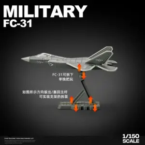 1:64 Scale Diecast Fighter Jet Model by JKM 11 S18b9bffe7fd74eeda244698fe83abd42N