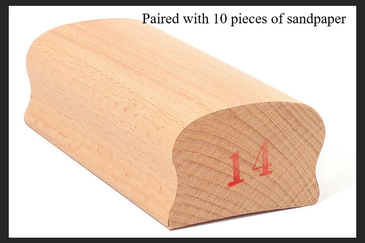 Guitar Neck Curvature Polish Kit with 7 Beech Tools 9 Guitar Neck Curvature Polish Kit with 7 Beech Tools - Image 9