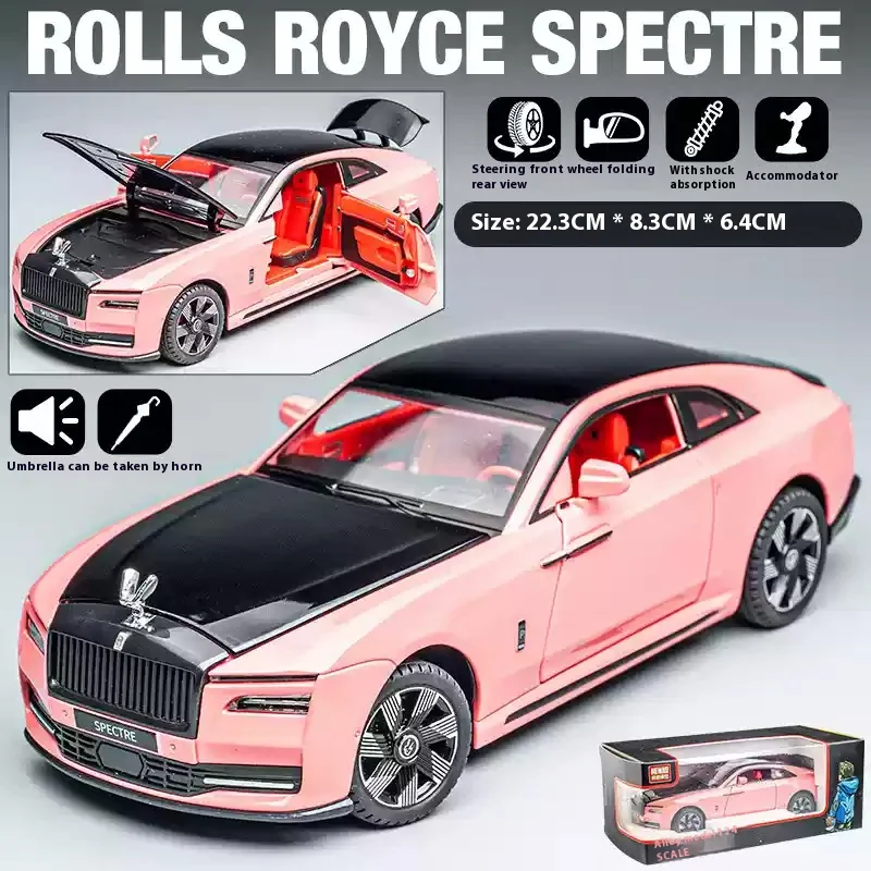 1:24 Rolls-Royce Spectre Diecast Model 7 1:24 Rolls-Royce Spectre Diecast Model - Image 7