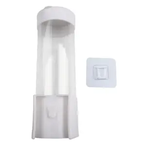 Modern Wall-Mounted Cup Dispenser in White or Black 14 S194095cee5054c53b1160f427fef9b09Z