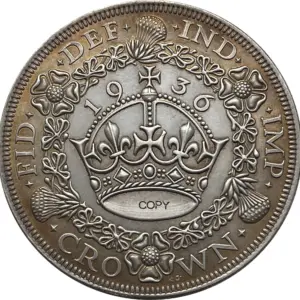 1936 British Crown Replica with King George V 12 S195d580df6ad4baeb7a0c01deb9e4c3e5