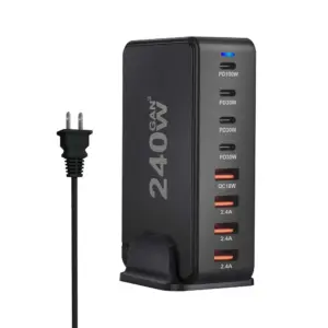 Desktop GaN Fast Charger 268W/240W with Multiple USB Ports 19 S1962b964b5dc4185a21526dffebdb7ad2