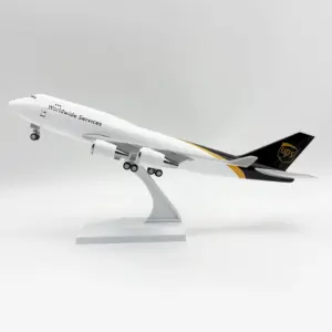 UPS B747 Cargo Plane Model, 30cm Resin Replica 7 S19706ac8777a49f487ff435aa8716abeP