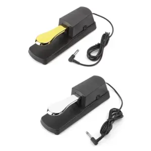 Elegant Metallic Finish Sustain Pedal for Digital Piano 12 S197f3a1378ba48abbc8809415f7789818