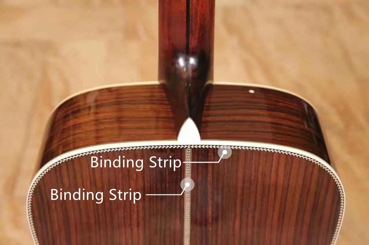 Herringbone Guitar Binding Strips Set of 10 6 Herringbone Guitar Binding Strips Set of 10 - Image 6