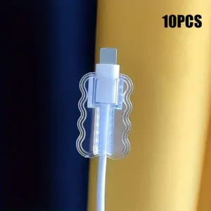 Transparent Cable Protector Sleeves Set for Apple Cables 17 S198c5acad4fb4d77ba40480291118a65x