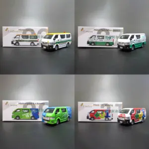 WELLY 1:64 Scale Alloy HiAce Model