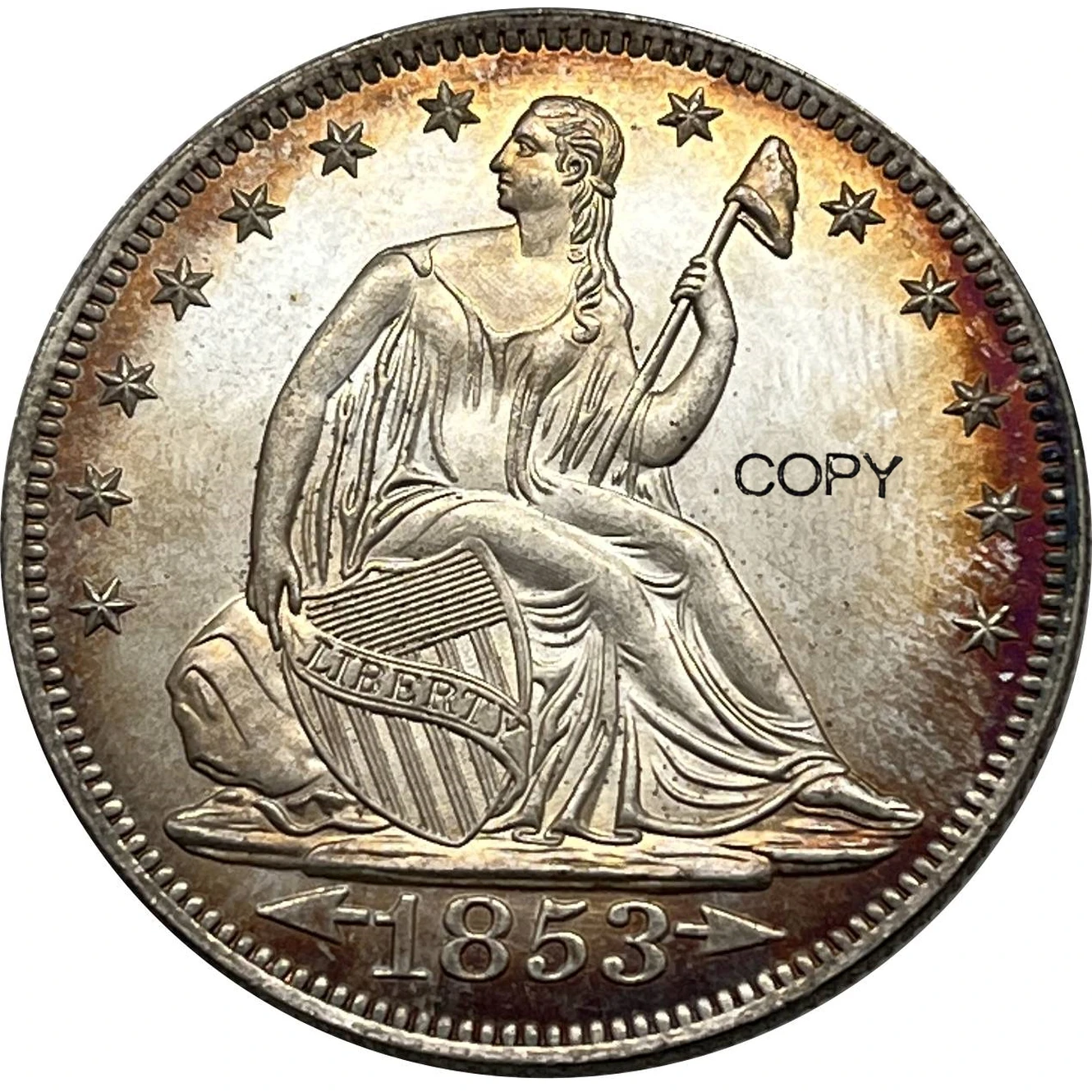 1853 Liberty Style Replica for Collectors 3 1853 Liberty Style Replica for Collectors - Image 3