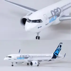 A320 Diecast Resin Model with LED Lights 9 S19ba36f963c144e685fc1bc10370cb64y
