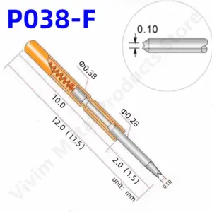 Gold Spring Test Probe for Circuits (Pack of 20/100) 7 S19cbc080398746858fec2324e5824481L