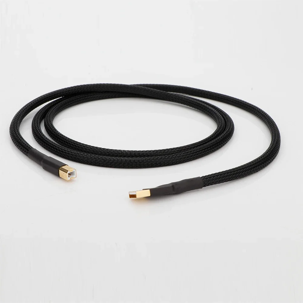 USB 2.0 A-B Audio/Data Cable 3m Black-White 6 USB 2.0 A-B Audio/Data Cable 3m Black-White - Image 6