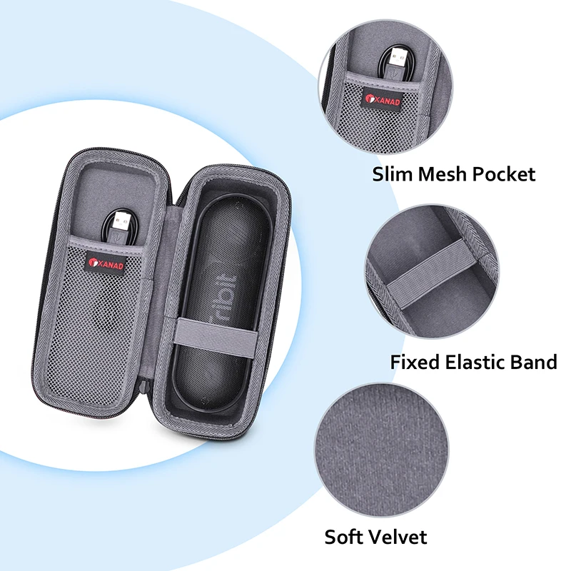 Tribit Bluetooth Speaker Hard EVA Case 8.3" x 3.1" x 3.5" 2 Tribit Bluetooth Speaker Hard EVA Case 8.3" x 3.1" x 3.5" - Image 2