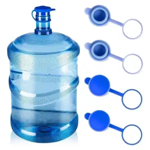 Blue Silicone Water Jug Cap for 55mm Openings 12 S19f6c9b5cce04acaadbcbf42fa463974f