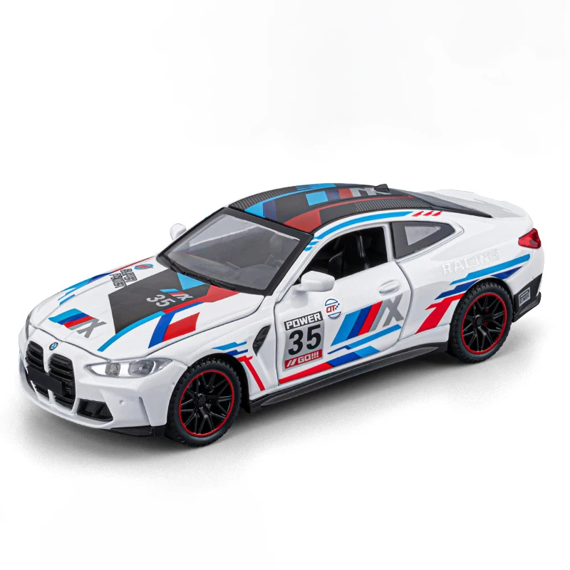 BMW M4 Track Version 1:32 Diecast Model Car 8 BMW M4 Track Version 1:32 Diecast Model Car - Image 8