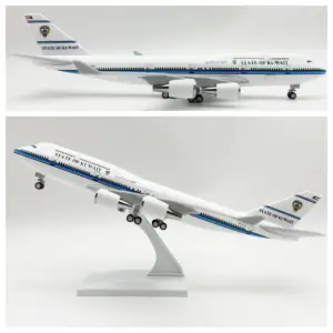 Kuwait Airlines Boeing 747 Model Replica 7 S1a0b55f8679041e5b79e4d6745ce822bS